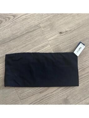 NWT Gap Body Black Strapless Cami Crop Tube Top Size XSmall